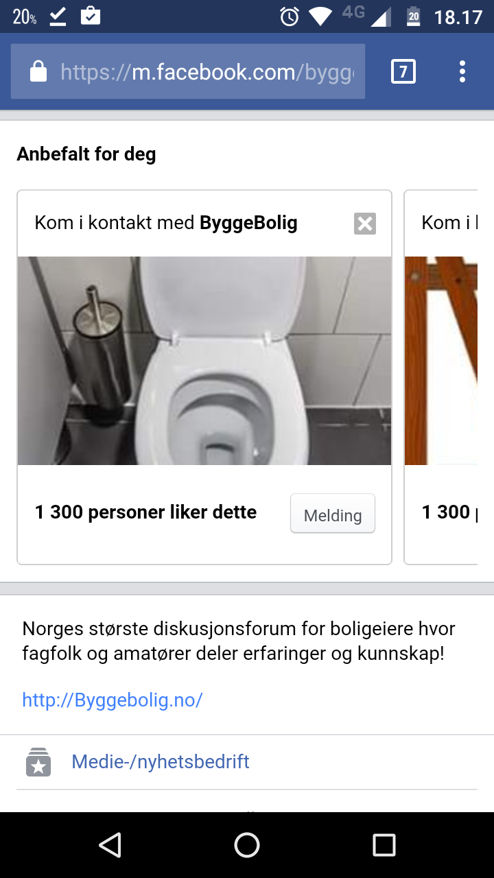 Pussig bildebruk på Facebook <img src=