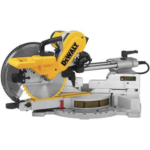 Dewalt DW717XPS Kapp og gjerdesag ByggeBolig koble støvsuger til dewalt 777 ByggeBolig