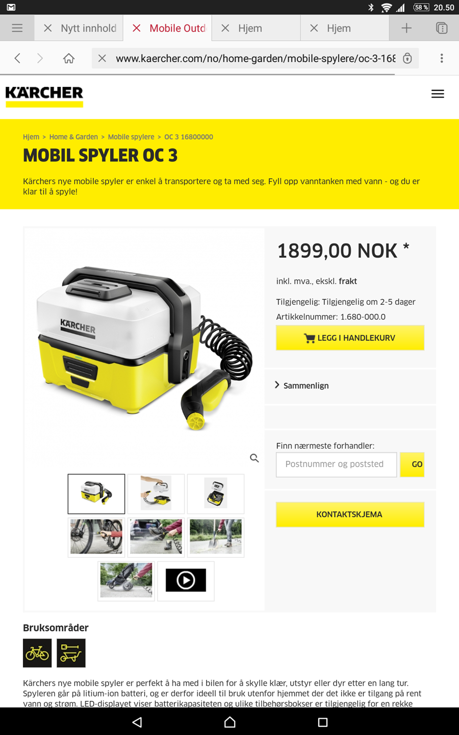 Karcher mobil spyler  - Screenshot_2017-06-22-20-50-41.png - finnmark4ever