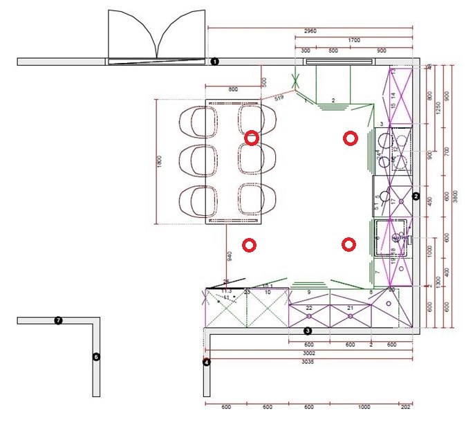 Hjelp Til Antall Og Plassering Av Downlights På Kjøkken - ByggeBolig