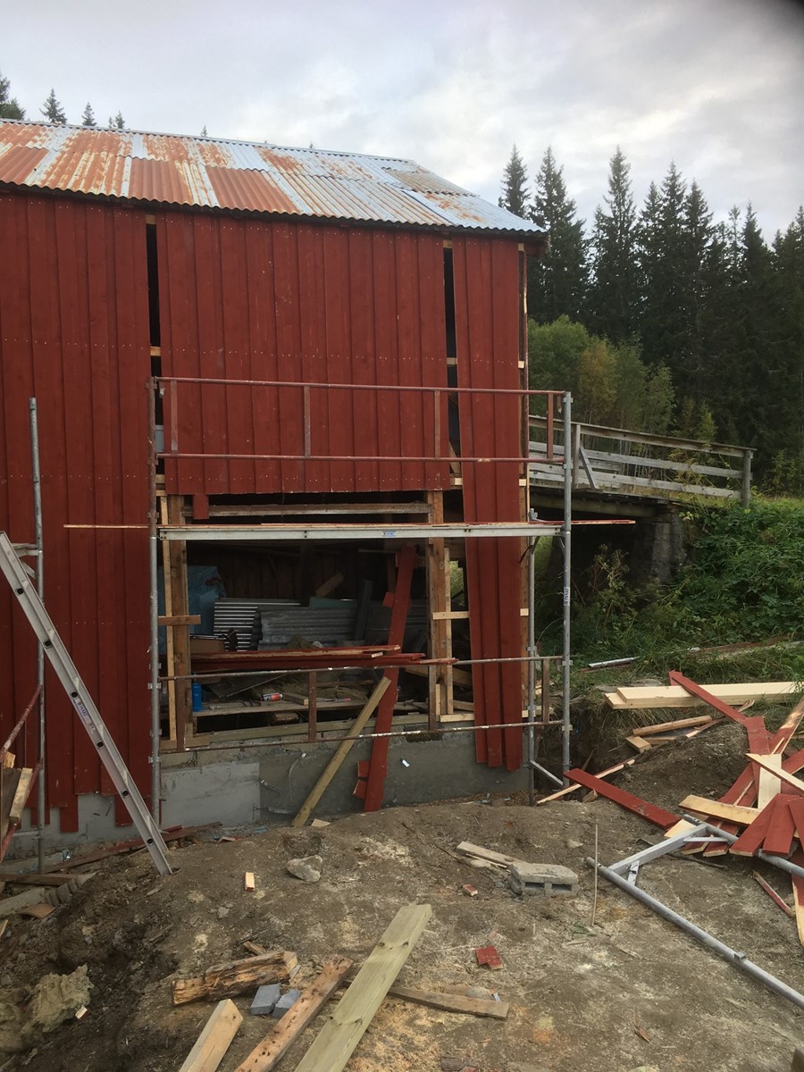 Renovering av gammel låve - - allarsen